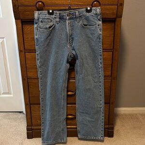 Carhartt Relaxed Straight Blue Jeans Men’s Size 36 x 32
